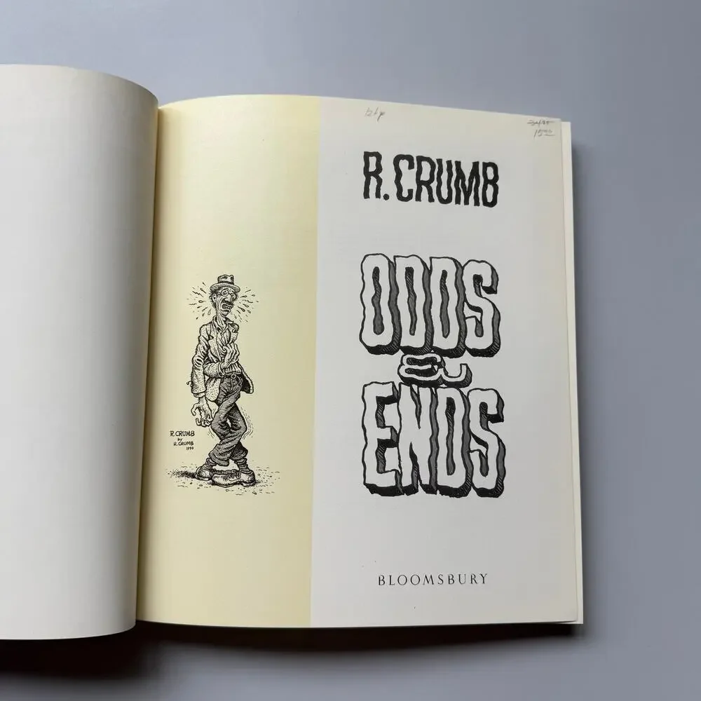 Odds and Ends by R Crumb Hardcover Book 2001